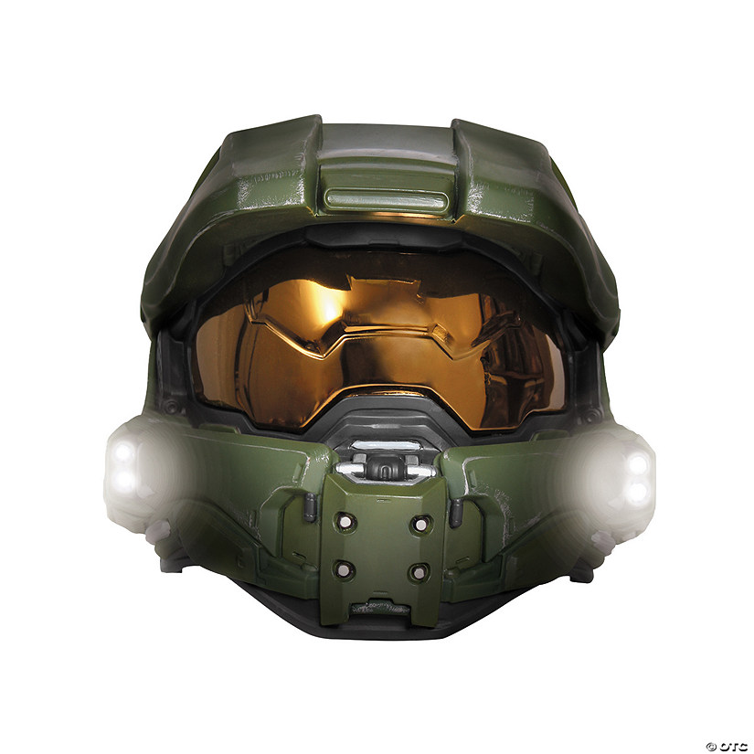 Boy's Halo&#8482; Master Chief Lightup Mask Image