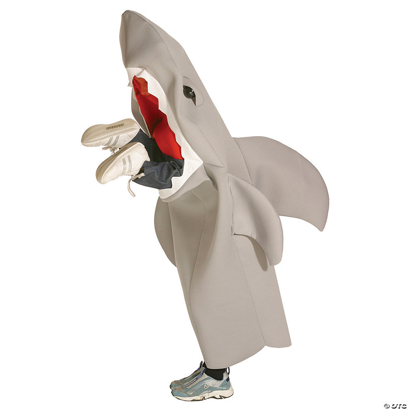 Boy's Man Eating Shark Costume Image