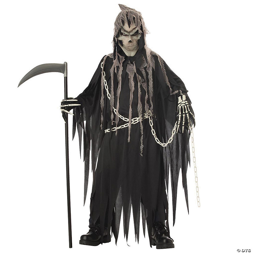 Boy's Mr. Grim Costume Image