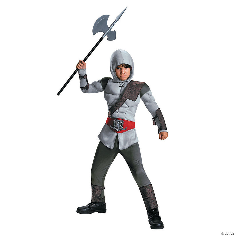 Boy's Muscle Assassin Costume - Small Image