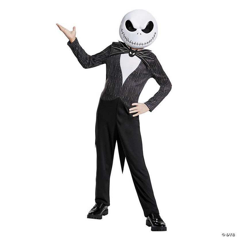 Boy's Nightmare Before Christmas Jack Skellington Costume Image
