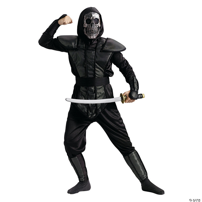 Boy's Ninja Master Costume - Large Image