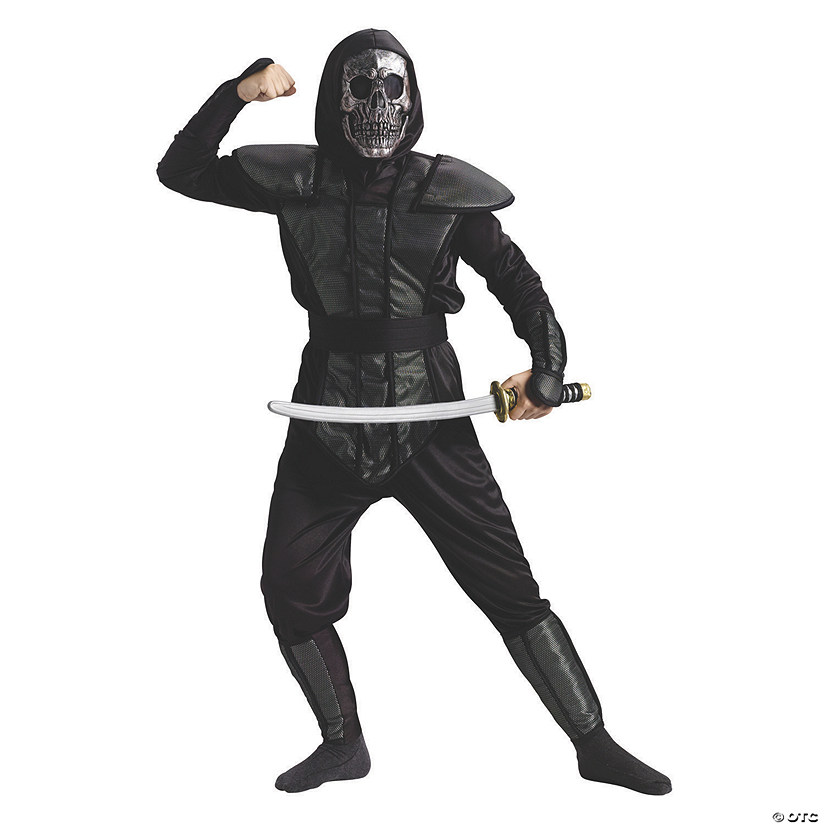 Boy's Ninja Master Costume - Medium Image