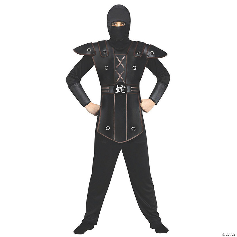 Boy's Ninja Warrior Costume - Medium Image