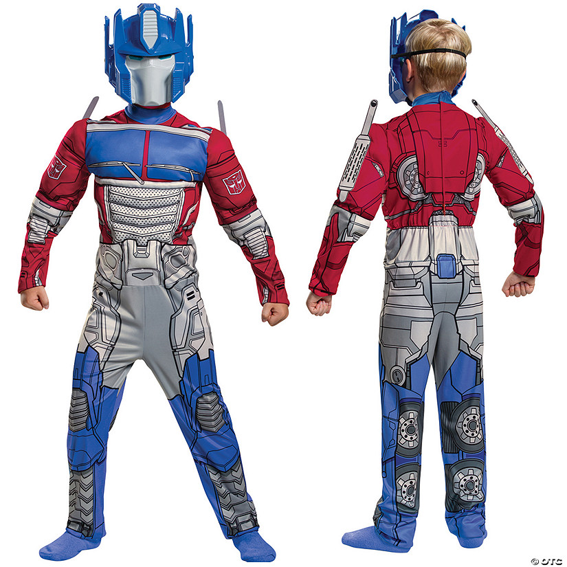Boy's Optimus EG Muscle Costume Halloween Express