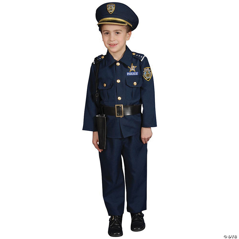 Boy's Police Costume Image
