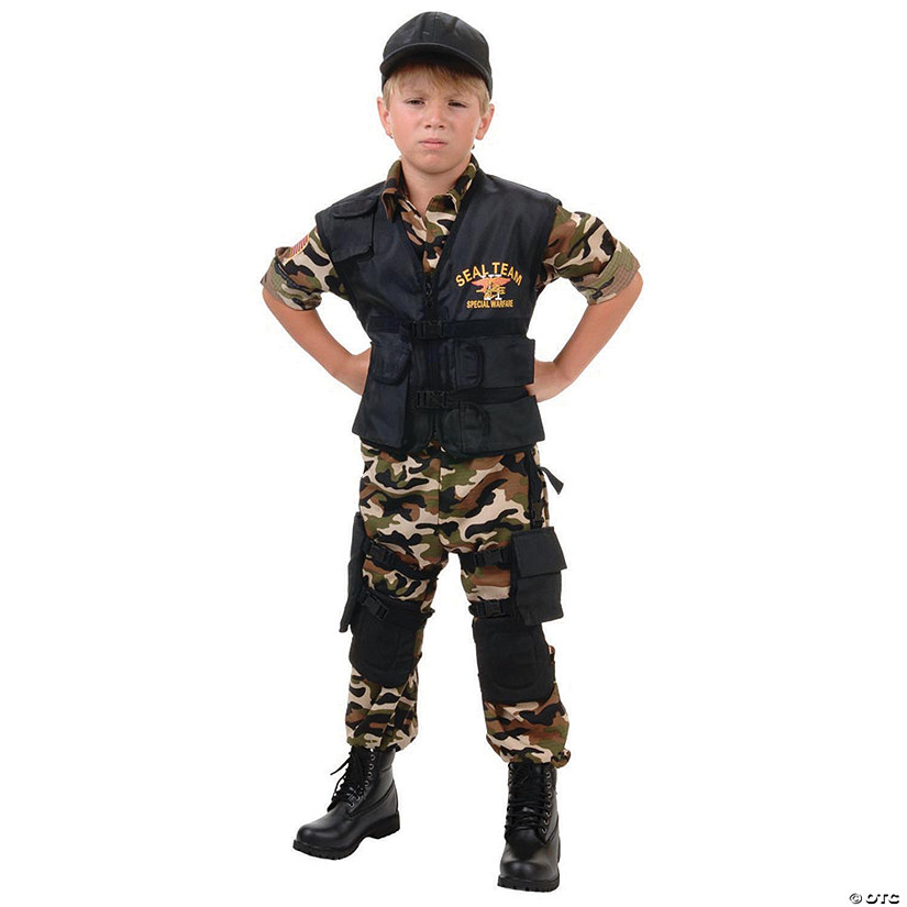 Boy's Seal Team Costume Image