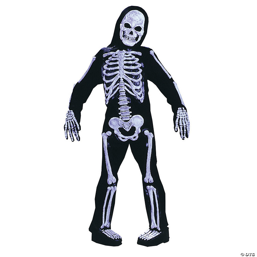 Boy's Skelebones Costume Image