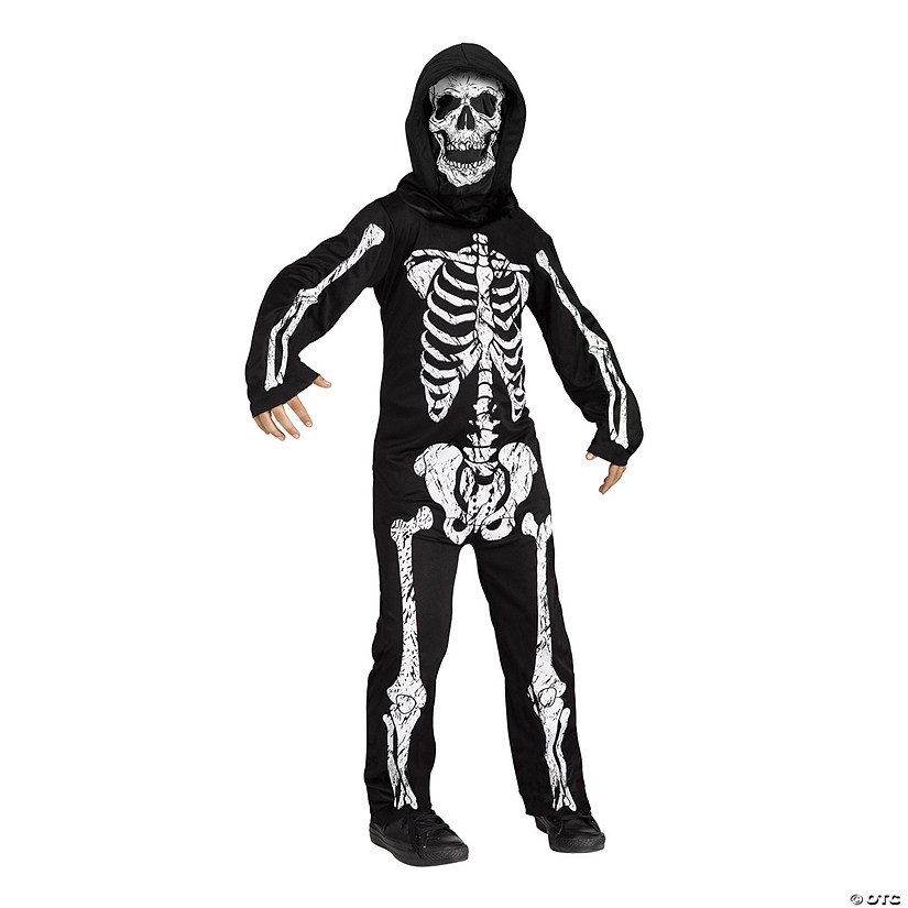 Boy's Skeleton Phantom Costume Image