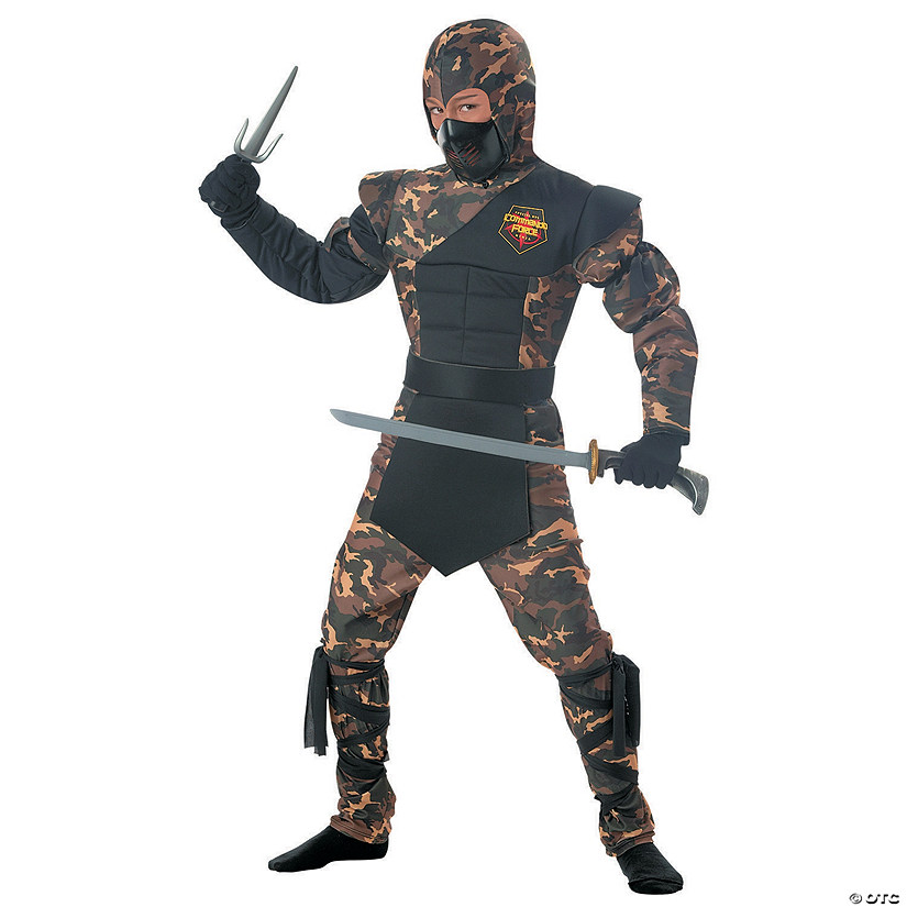 Boy's Special Ops Ninja Costume - Large Image