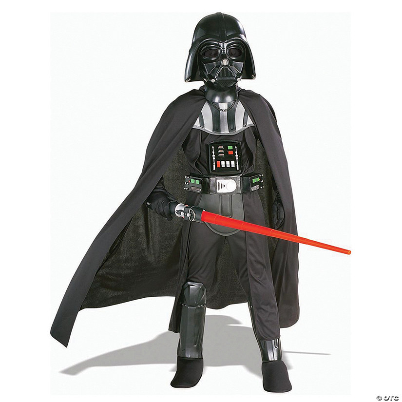 Boy's Star Wars Darth Vader with Mask Costume Image