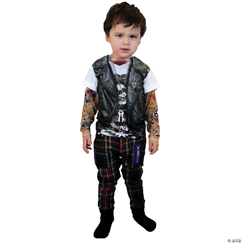 Boy's Tattoo Long Sleeve Shirt Image