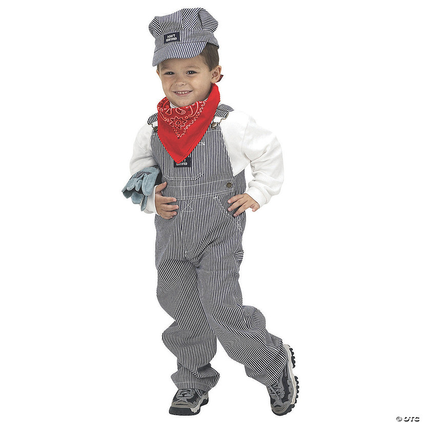 Boy's Train Engineer Costume - Extra Small Image