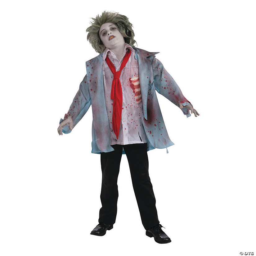 Boy's Zombie Costume - Large Image