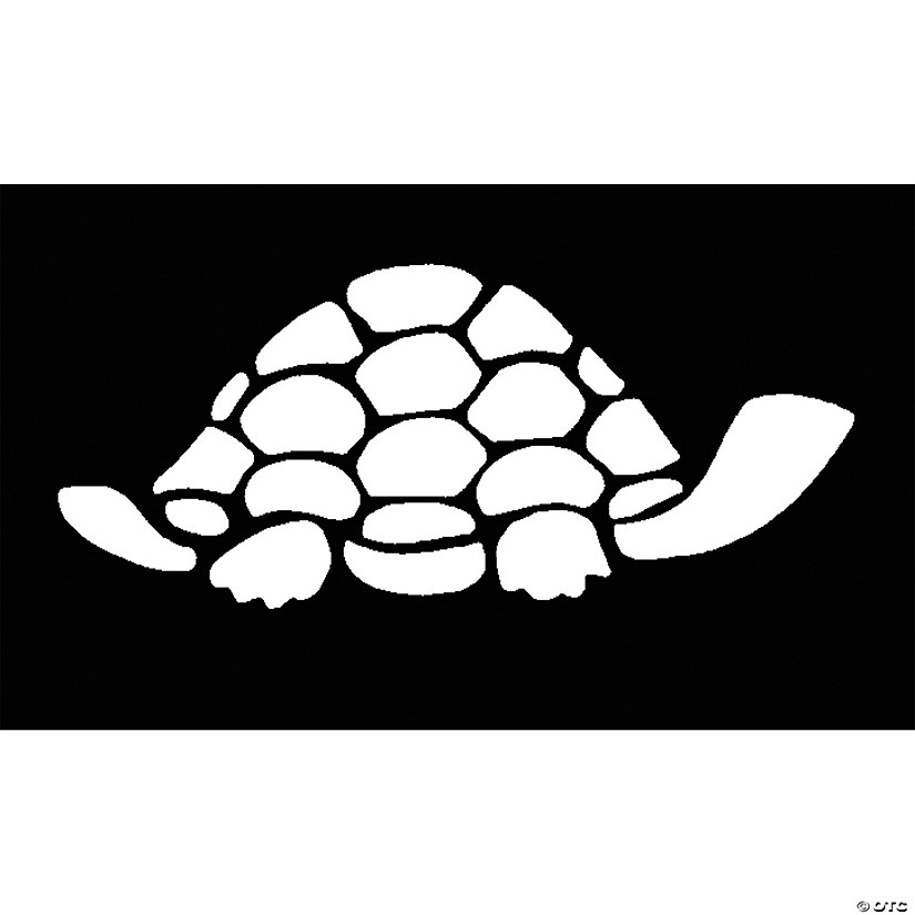 Brass Turtle Stencil Image