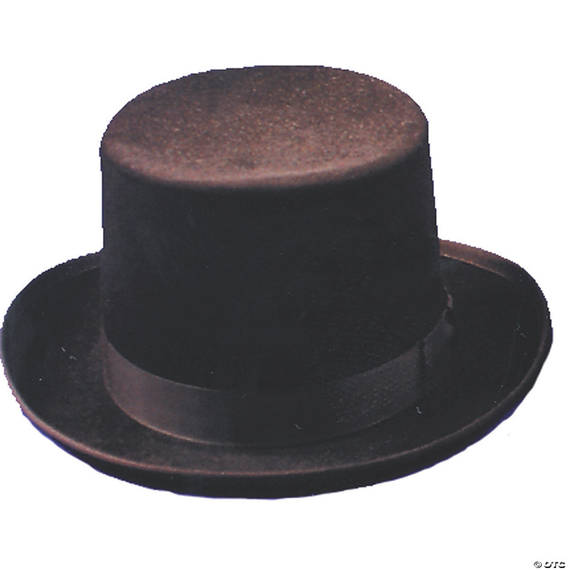Brown Felt Top Hat - XL Image