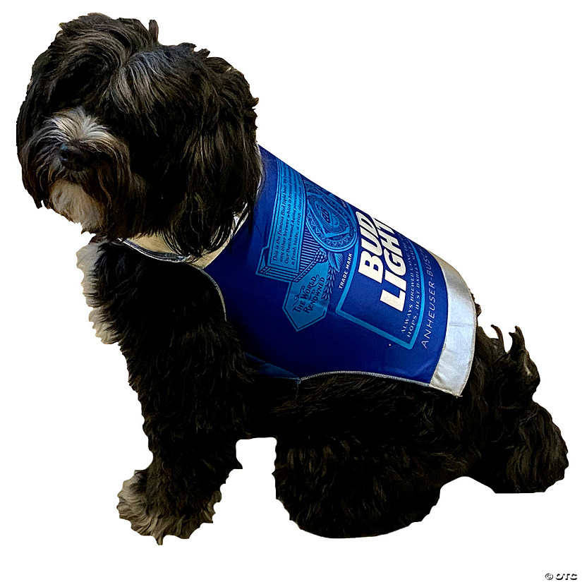 Bud Light Can Dog Costume 2X-3X Image