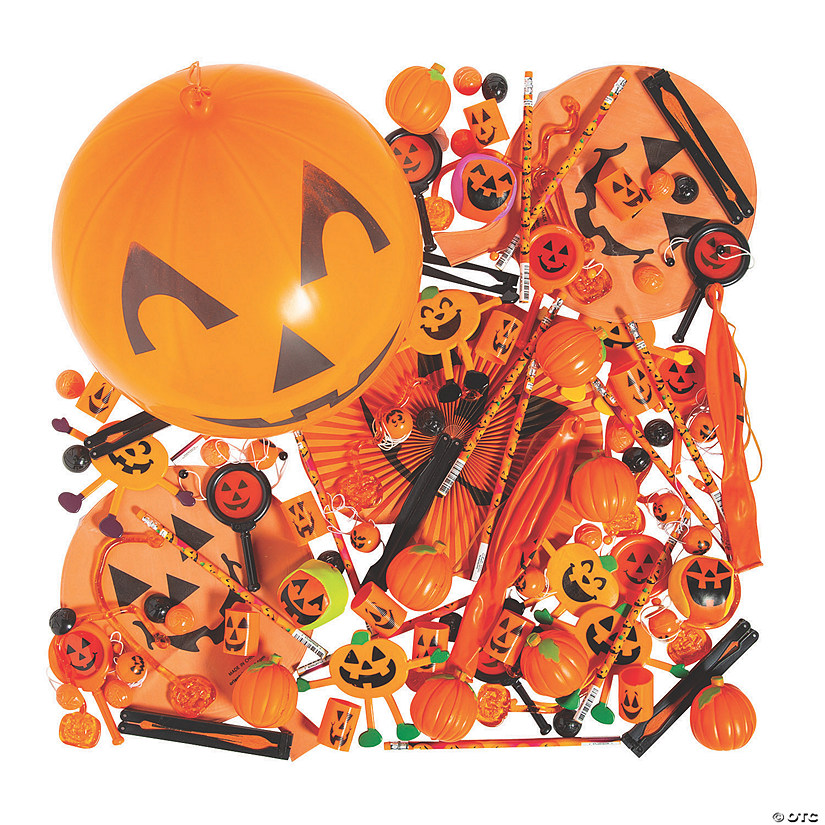 Bulk 100 Pc. Jack-O&amp;#8217;-Lantern Assortment Image