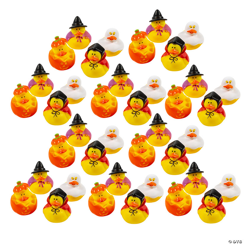 Bulk 120 Pc. Halloween Rubber Duckies Image