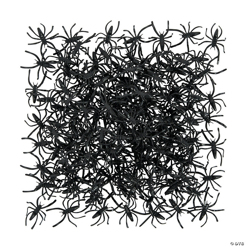Bulk 144 Pc. Scary Spiders Halloween Decorations Image