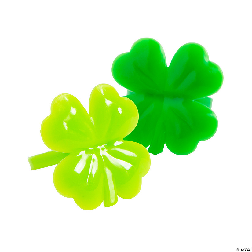 Bulk 144 Pc. St. Patrick&amp;#8217;s Day Shamrock Rings Image