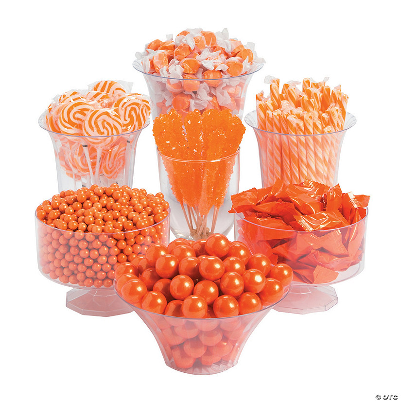 Bulk 1698 Pc. Orange Candy Buffet Assortment Image