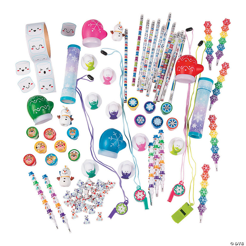 Bulk 250 Pc. Holiday Brights Toy Assortment Image