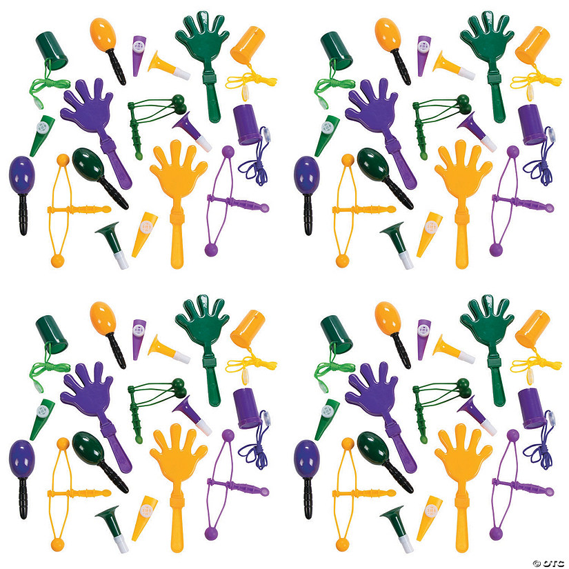 Bulk 300 Pc. Mardi Gras Noisemaker Assortment Image