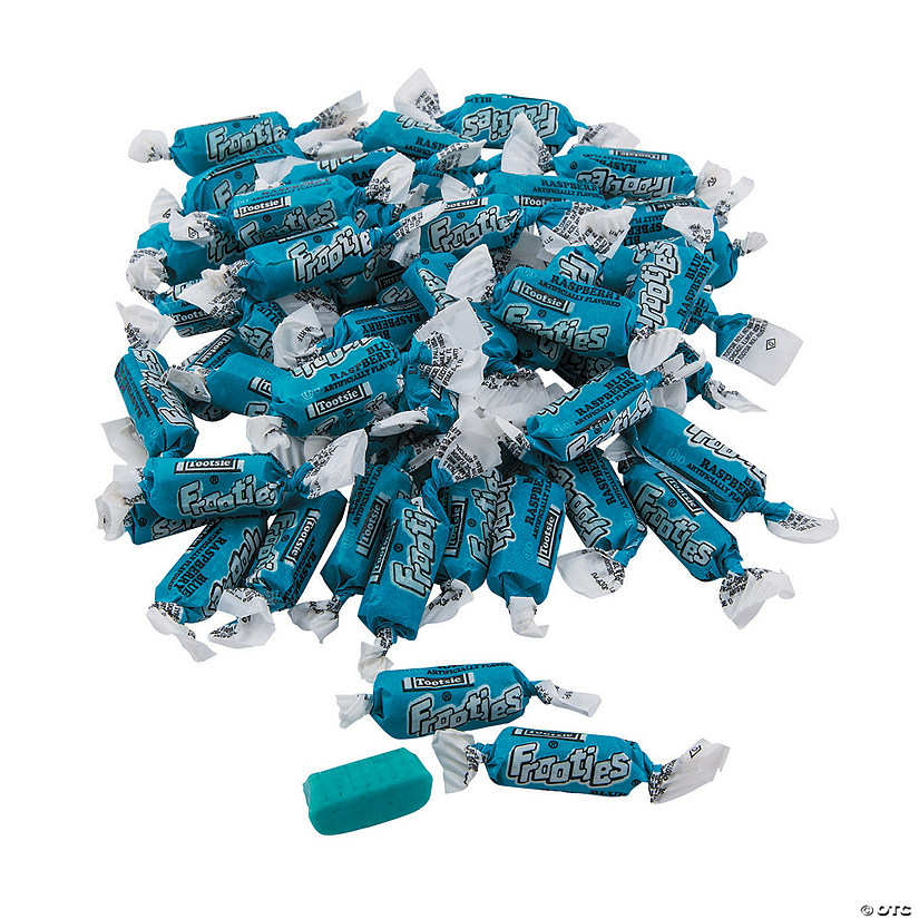 Bulk 360 Pc. Blue Raspberry Mini Tootsie Roll&lt;sup&gt;&amp;#174;&lt;/sup&gt; Frooties&lt;sup&gt;&amp;#174;&lt;/sup&gt; Chewy Fruit Candy Image