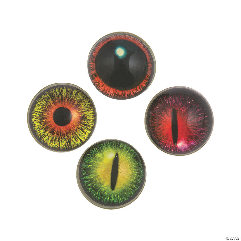 Bulk 48 Pc. Halloween Snake Eye Bouncy Balls Image