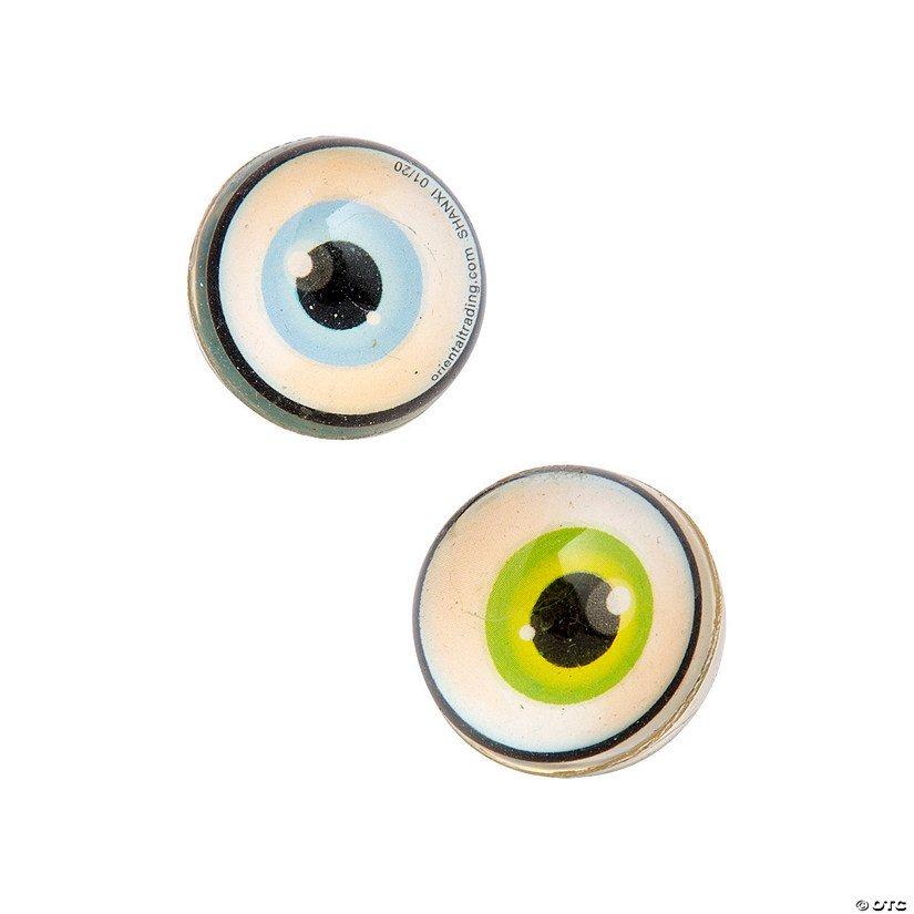 Bulk 48 Pc. Human Eyeball Bouncy Balls Image