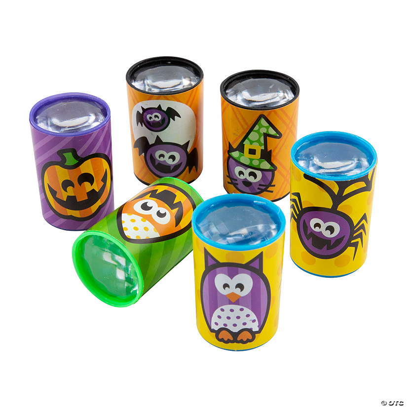 Bulk 48 Pc. Mini Halloween Icons Prisms Image