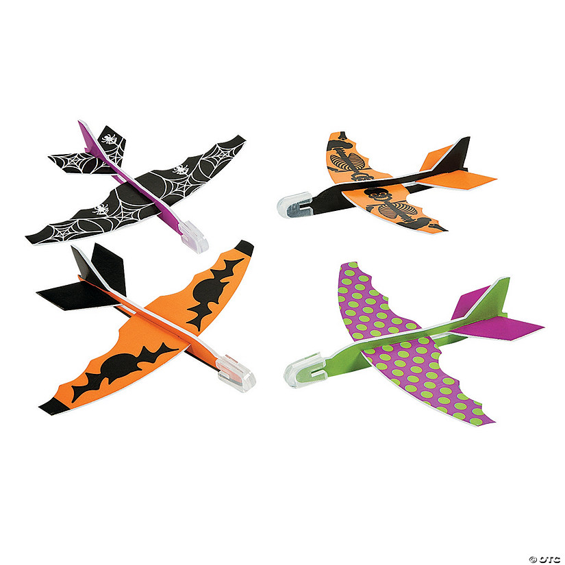 Bulk 48 Pc. Sleek Halloween Gliders Image