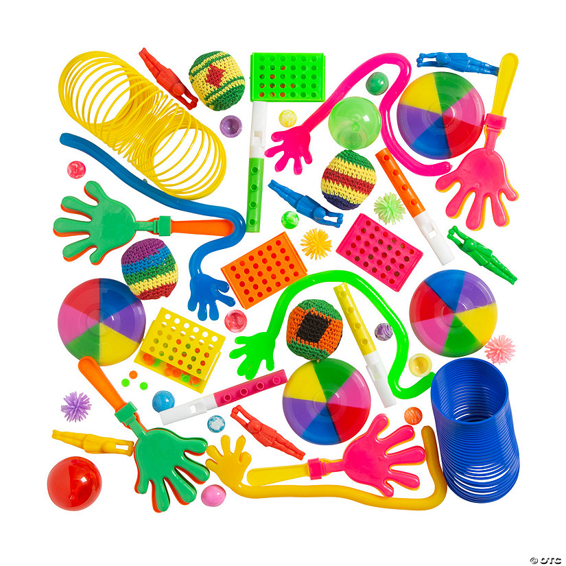 Bulk 48 Pc. Super Deluxe Novelty Toy &amp; Noisemaker Assortment Image