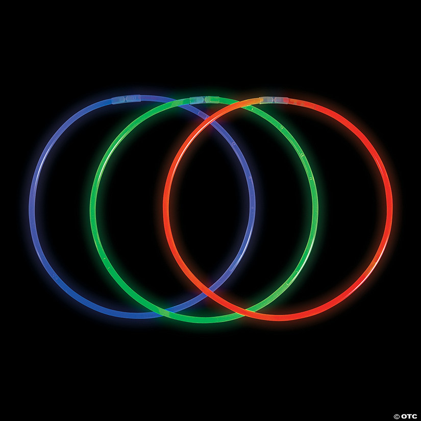 Bulk 50 Pc. Halloween Glow Necklaces Image