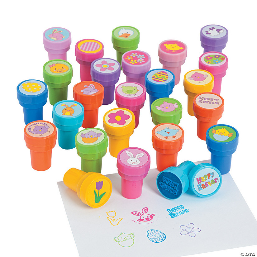 Bulk 50 Pc. Springtime and Easter Stamper Assortment Image