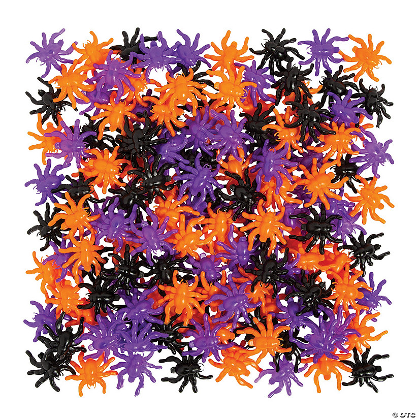 Bulk  576 Pc. Plastic Jumping Spiders Image