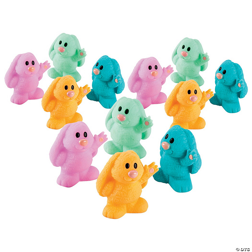 Bulk 72 Pc. Mini Long Ear Rabbits Image