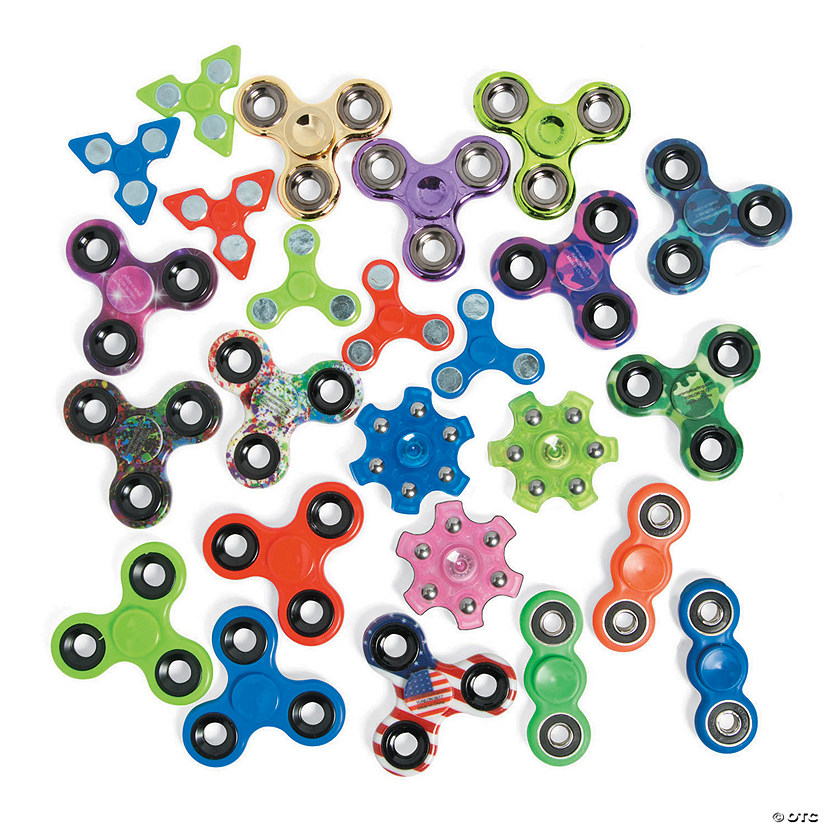 Bulk Fidget Spinner & Fidget Toy Assortment - 100 Pc. Image
