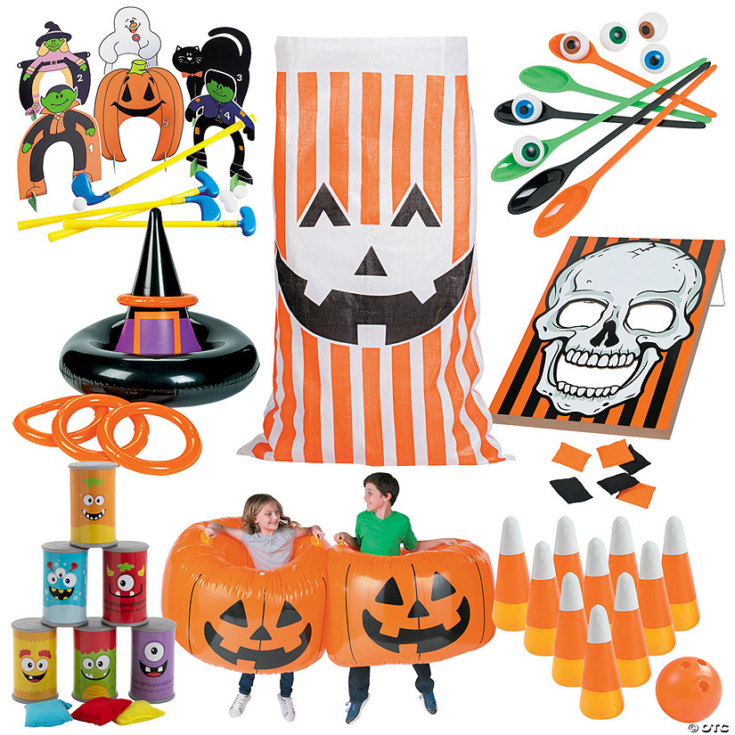 Bulk Halloween Game Assortment 8 Games Halloween Express