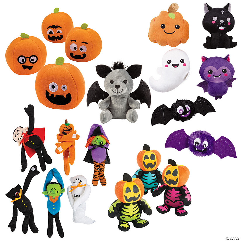 Bulk Halloween Plush Giveaway Kit for 72 Image