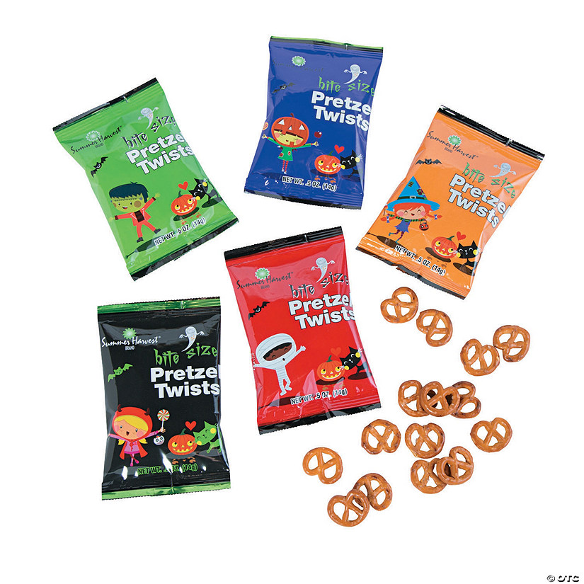 Bulk Halloween Pretzel Packets Image