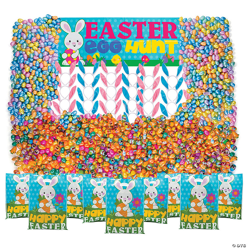 Bulk Premium Easter Egg Hunt Kit for 100 Image