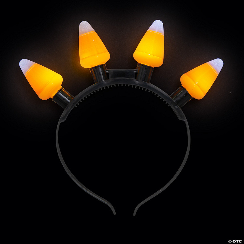 Candy Corn Light-Up Bulbs Head Boppers Image