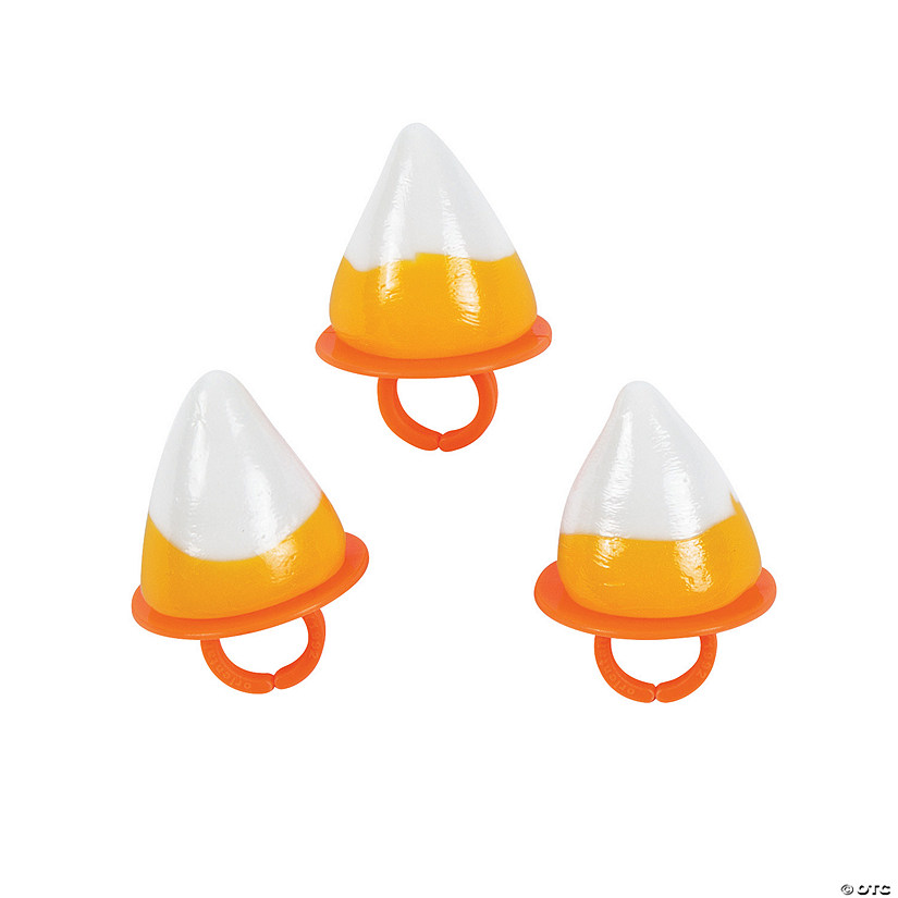 Candy Corn Ring Lollipops Image
