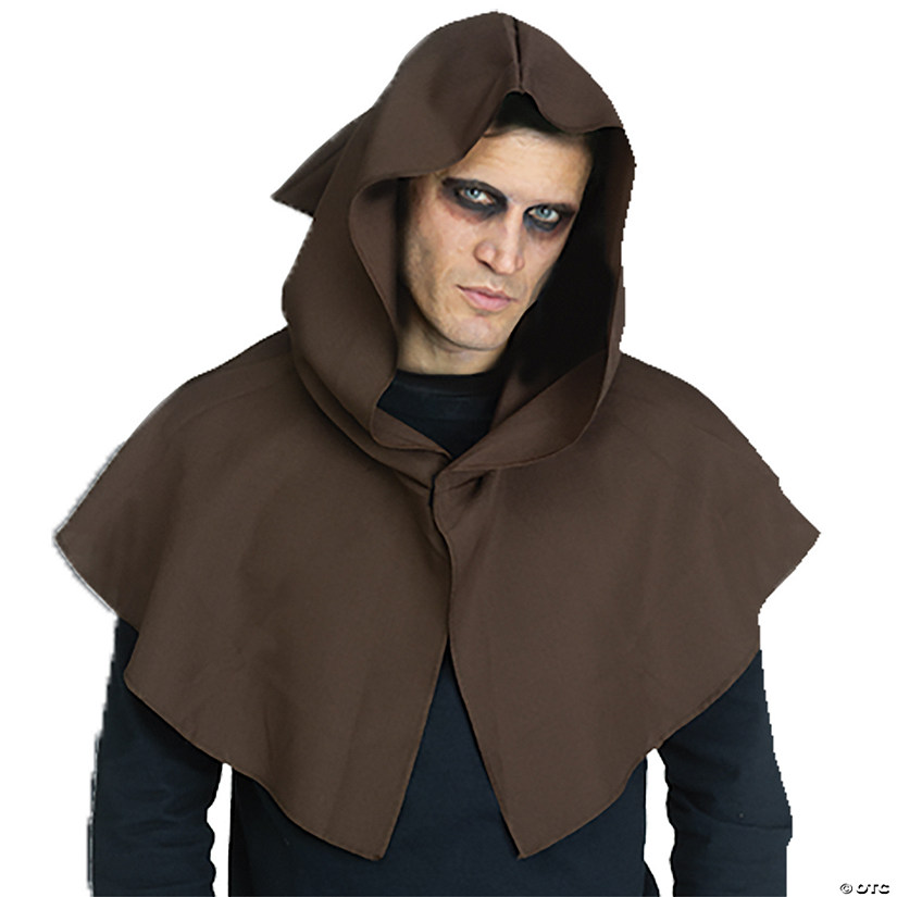 CAPELET HOODED BROWN Image