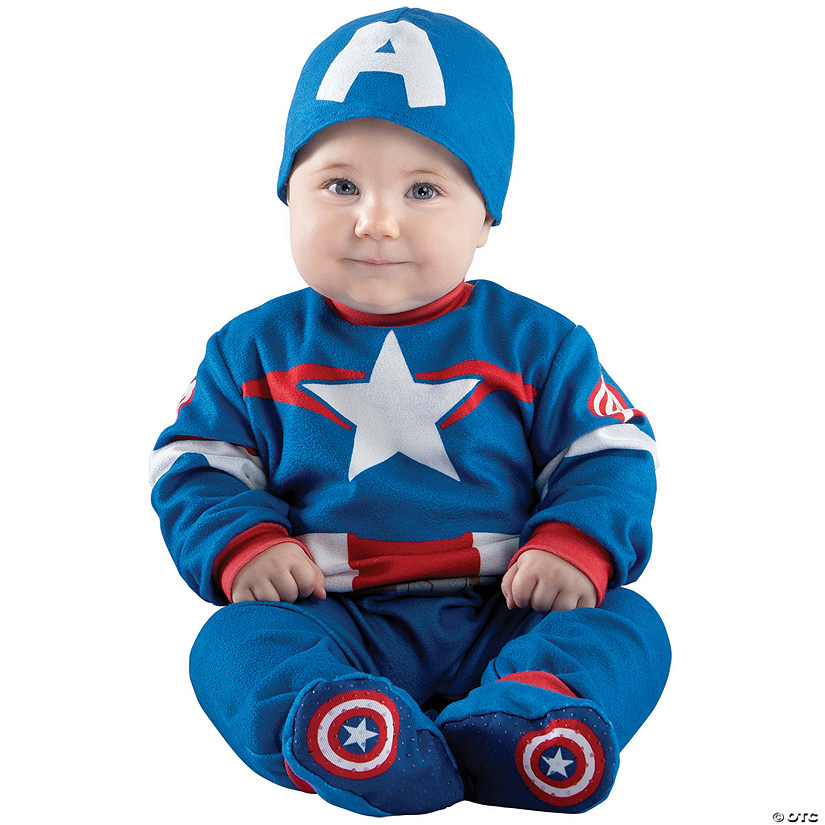 Capt. America Steve Rogers Infant Costume Image