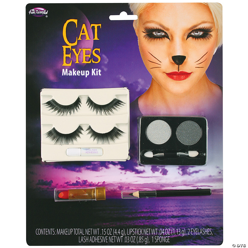 Cat Eye Makeup Kit With Lashes Image