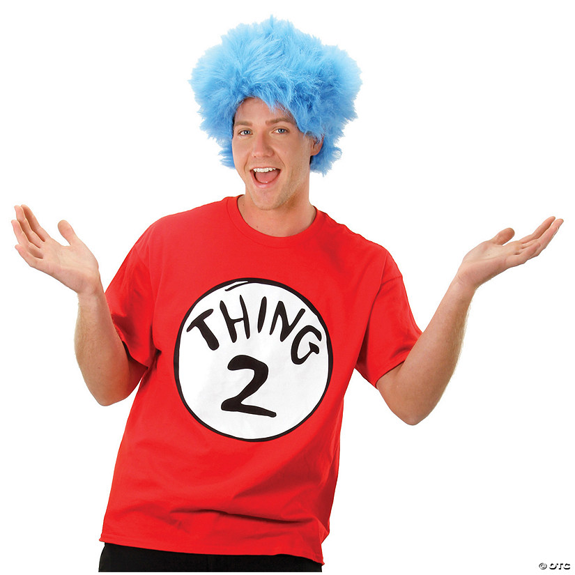 Cat In The Hat Thing 2 Shirt and Wig Set Image
