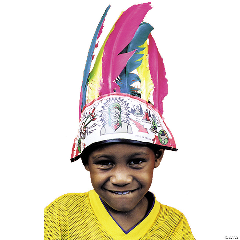 Child Feather Headdress Image